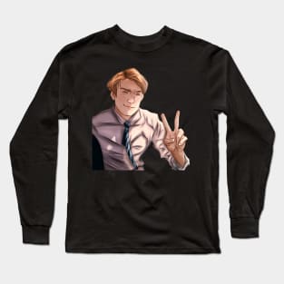 Nick Nelson Peace Sign Long Sleeve T-Shirt